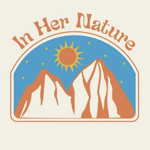 Cover art for the In Her Nature podcast.