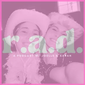 Cover art for the R.A.D podcast episode about running across the desert.